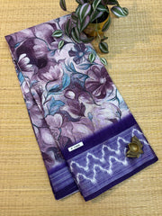 Semi Jute Silk Sarees #F7486
