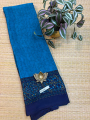 Printed Crepe Silk #F5335