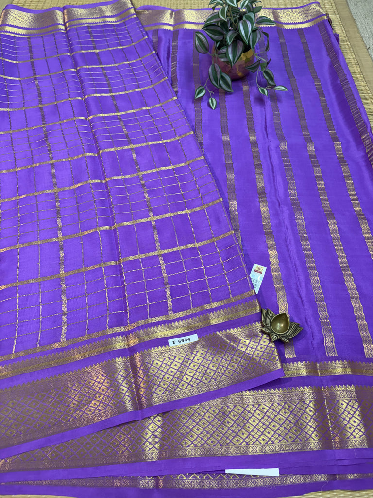 Pure Crepe Silk Saree #F6944