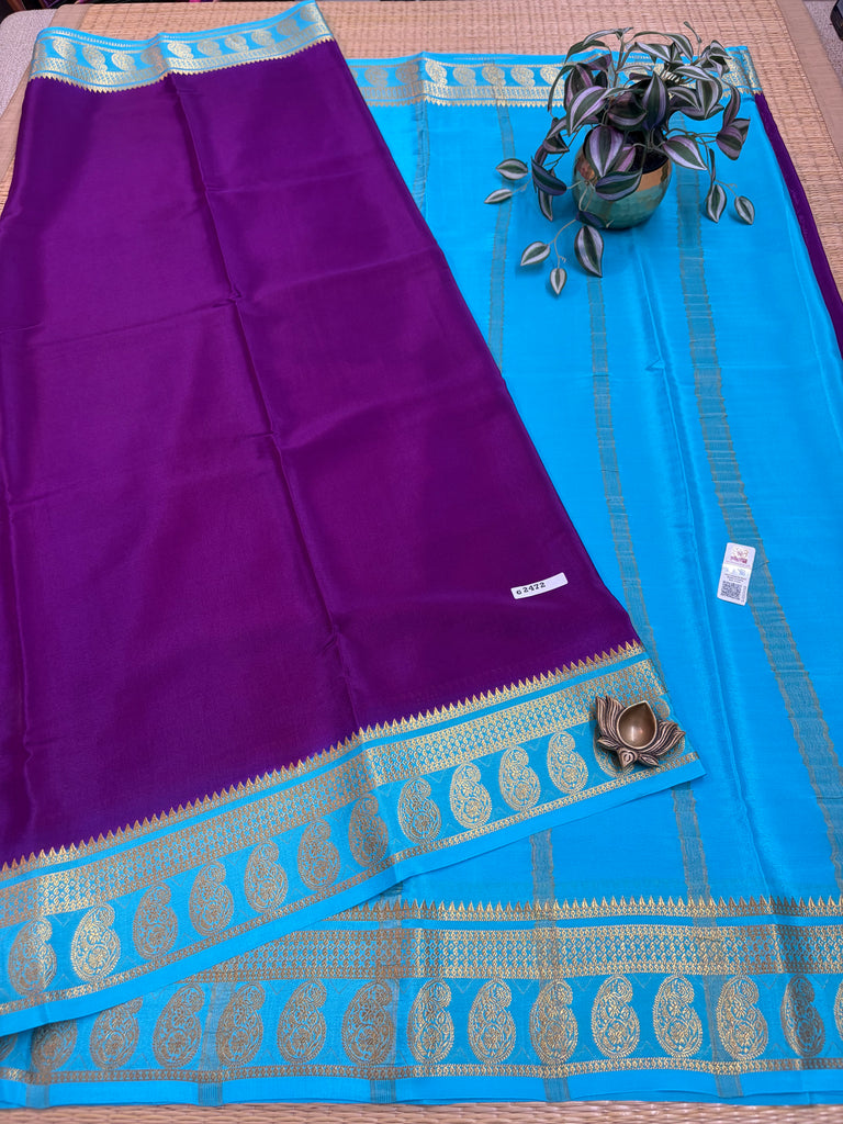 Pure Crepe Silk Saree #G2472
