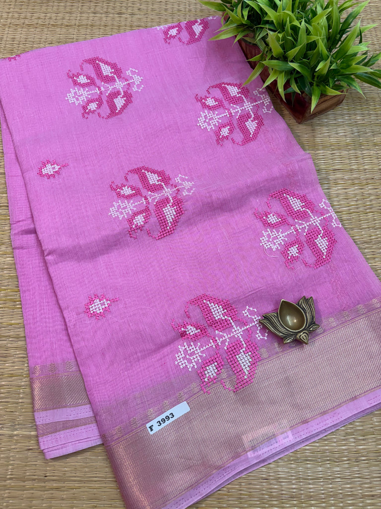Fancy Cotton Sarees #F3993