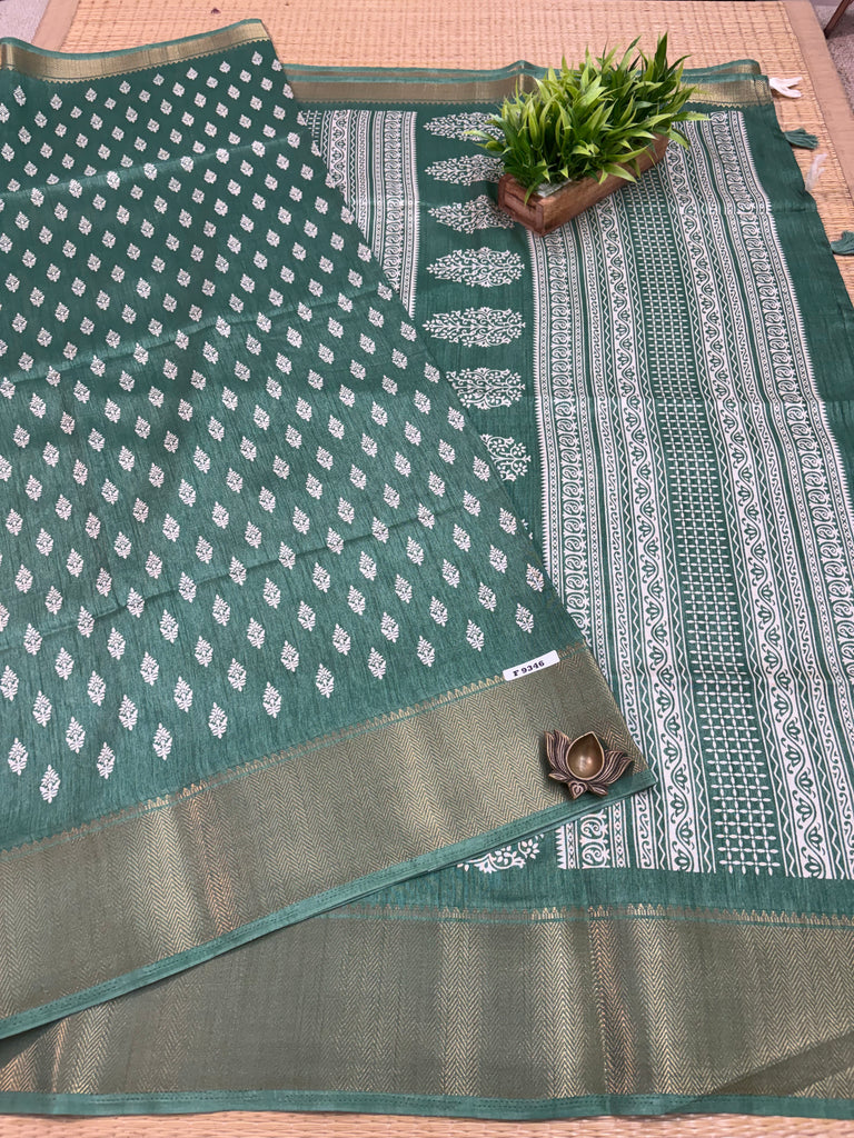 Dola Printed Silk #F9346