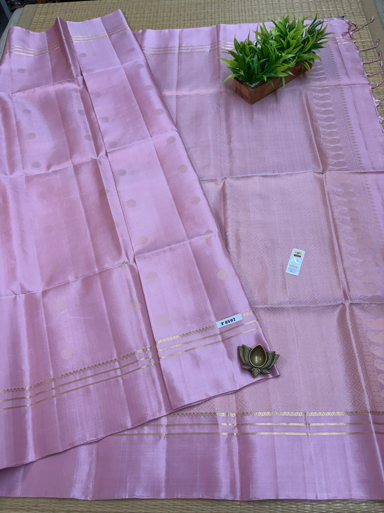 Pure Soft Silk Saree #F8597