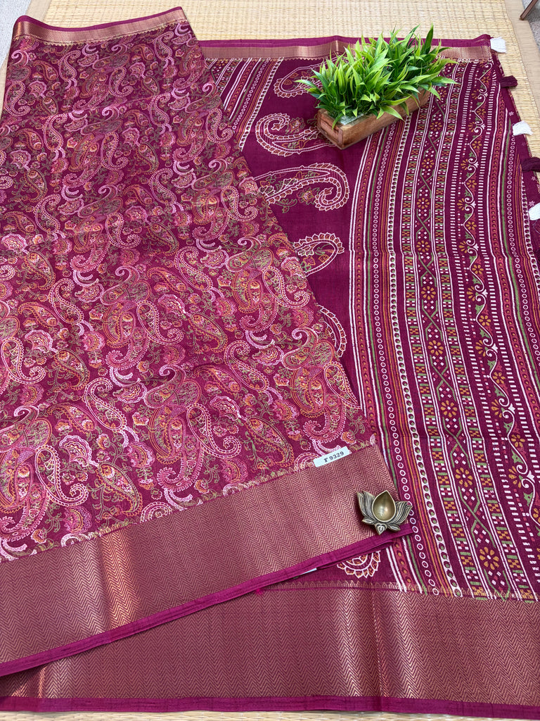 Dola Printed Silk #F9329