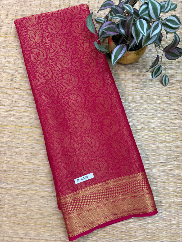 Brocade Semi Georgette #F6347