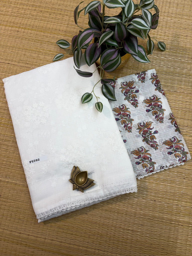 Kota Cotton Saree #F5702
