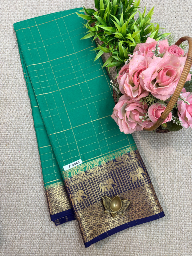 Semi Crepe Sarees #F3960