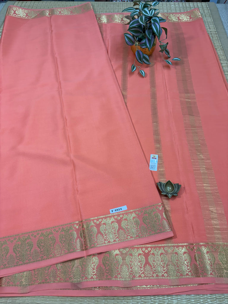 Pure Crepe Silk Saree #F6924