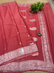 Pure Banaras Georgette Sarees #G2165