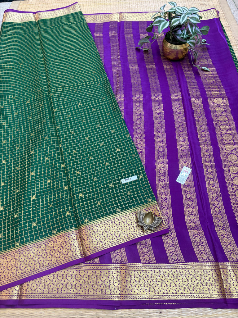 Pure Crepe Silk Saree #G2891