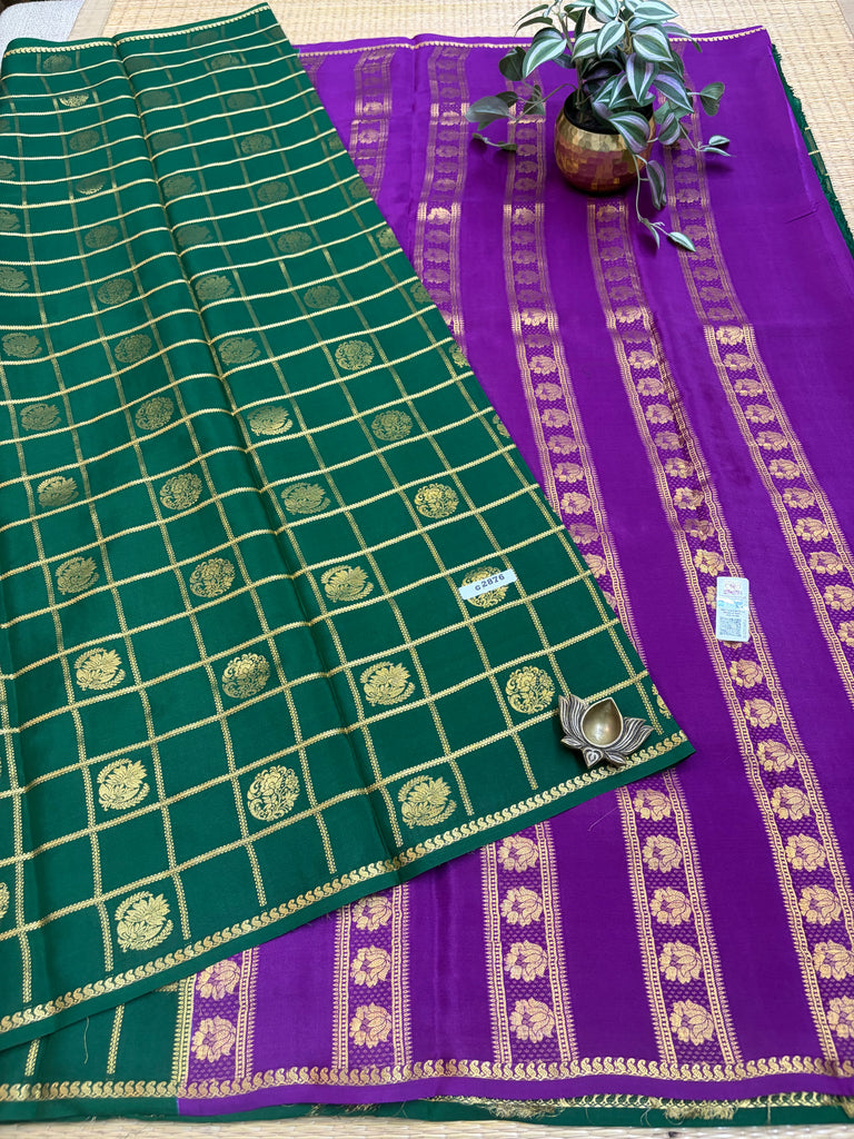 Pure Crepe Silk Saree #G2876