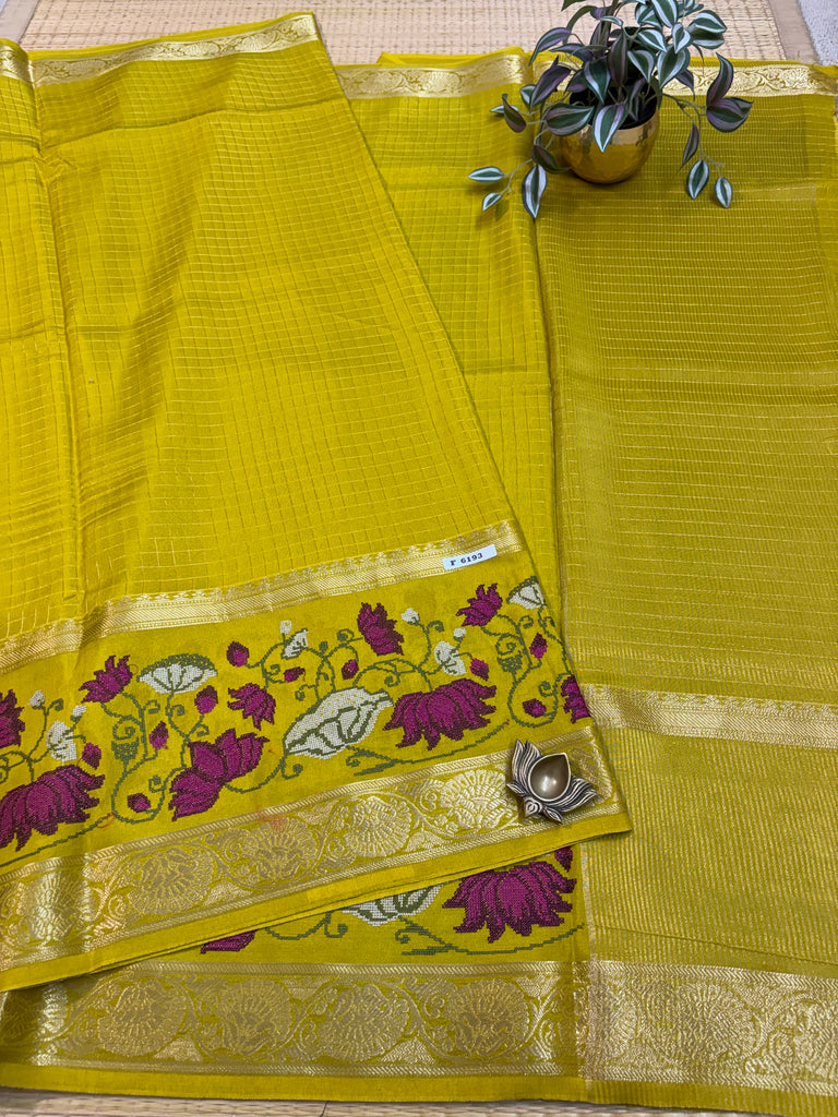 Semi Crepe Sarees #F6193