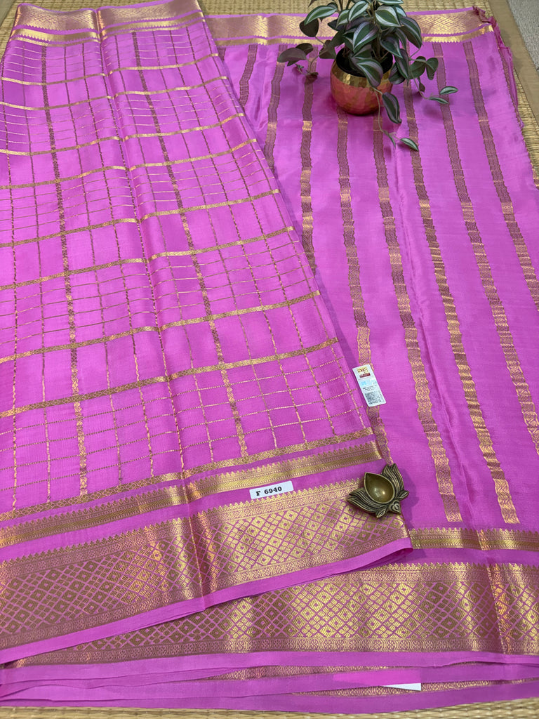 Pure Crepe Silk Saree #F6940