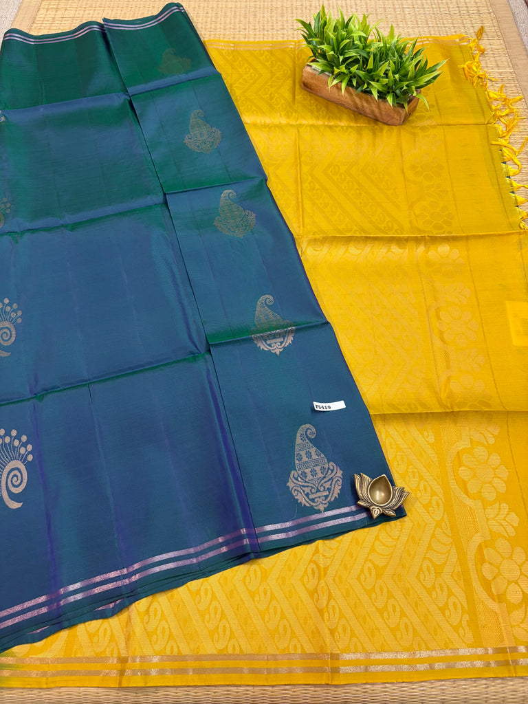 Silk Mix Sarees #F5419