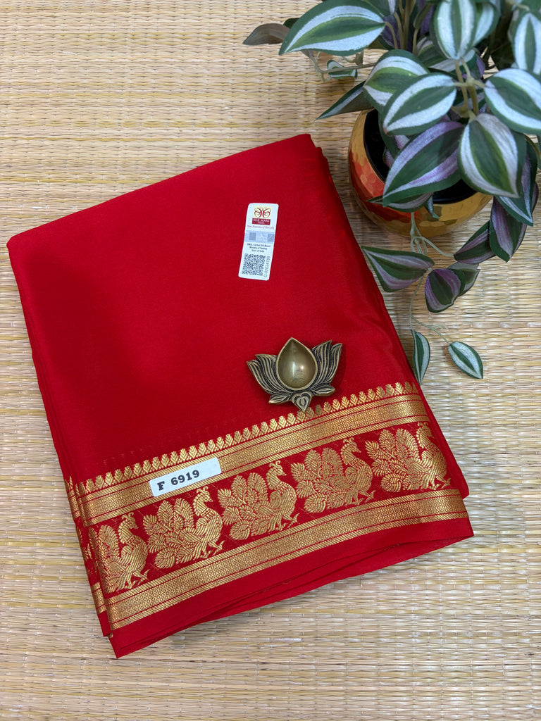 Pure Crepe Silk Saree #F6919