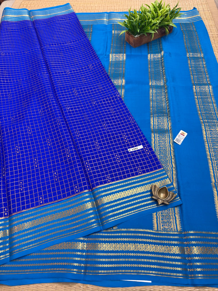 Pure Crepe Silk Saree #G1402