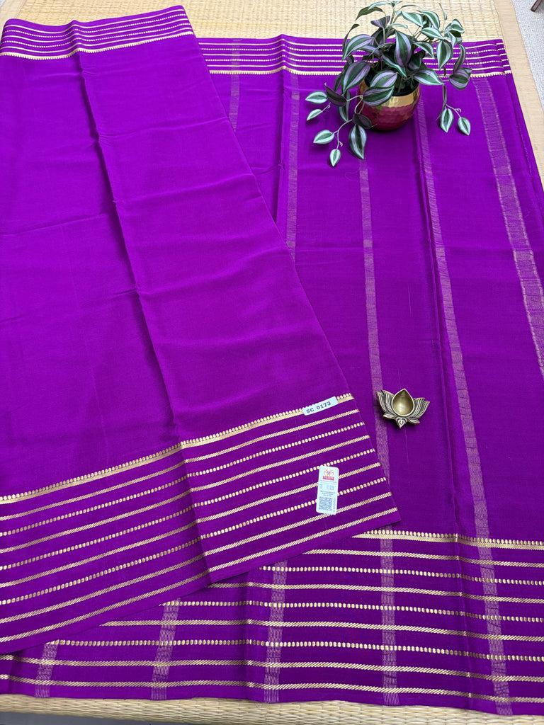 Pure Crepe Silk Saree #SC173
