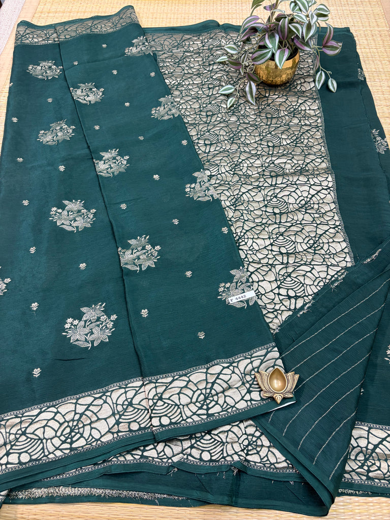 Semi Banarasi Georgette #F4442