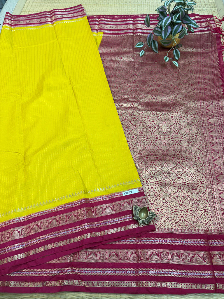 Semi Crepe Sarees #F5539