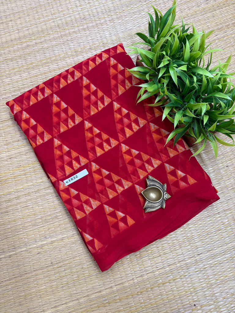 Designer Synthetic Saree#G1832