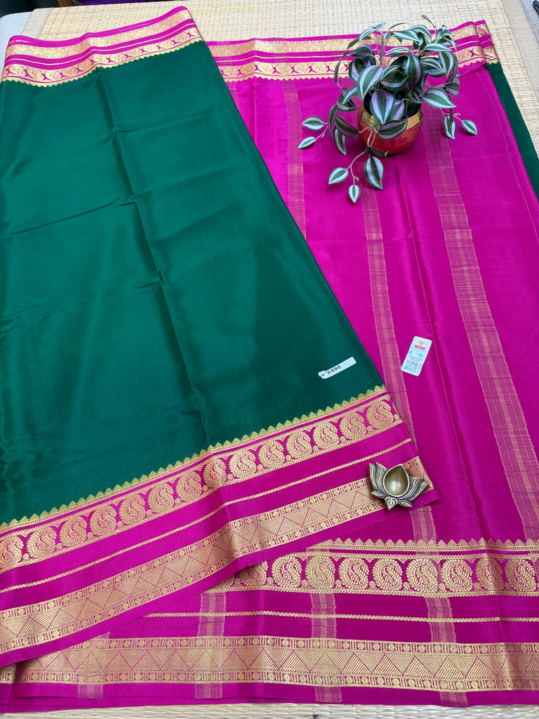 Pure Crepe Silk Saree #G2490