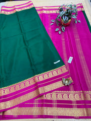 Pure Crepe Silk Saree #G2490
