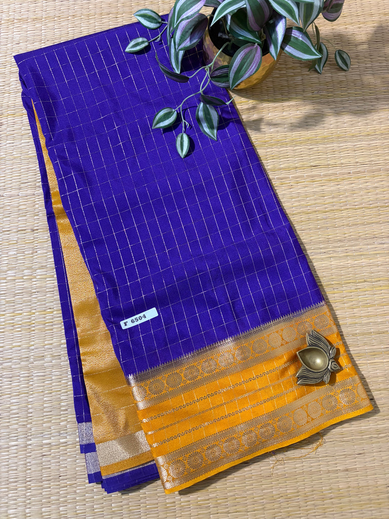 Semi Crepe Sarees # F6504
