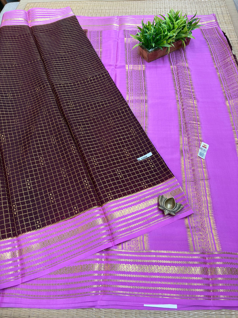 Pure Crepe Silk Saree #G1580
