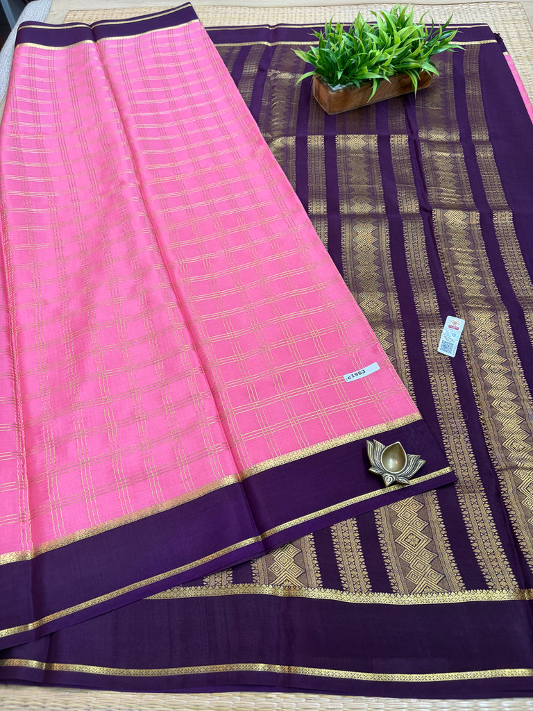 Pure Crepe Silk Saree #G1963