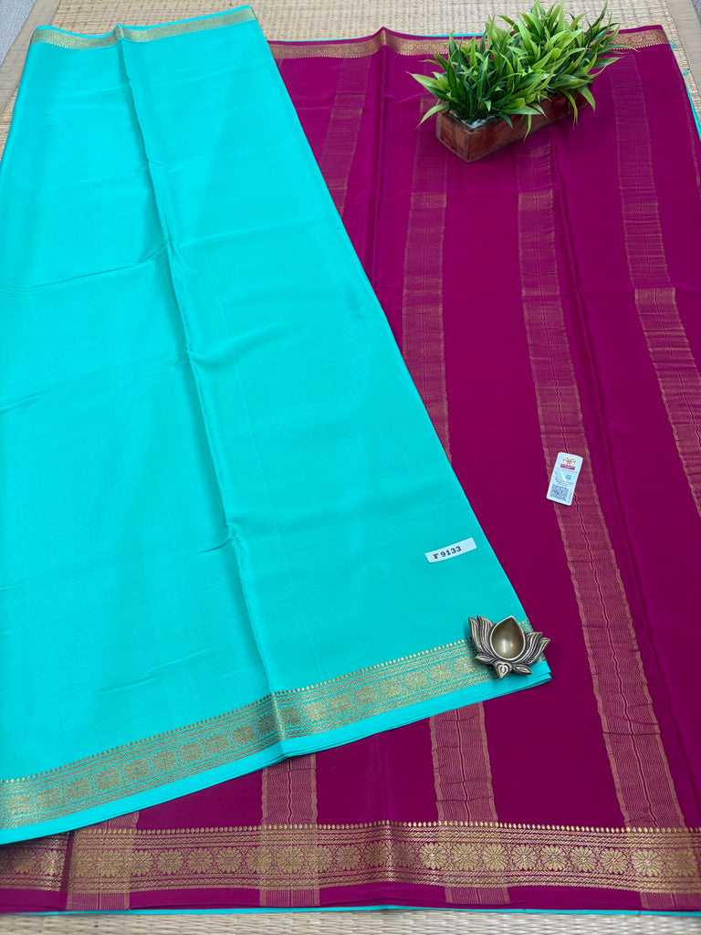 Pure Crepe Silk Saree #F9133