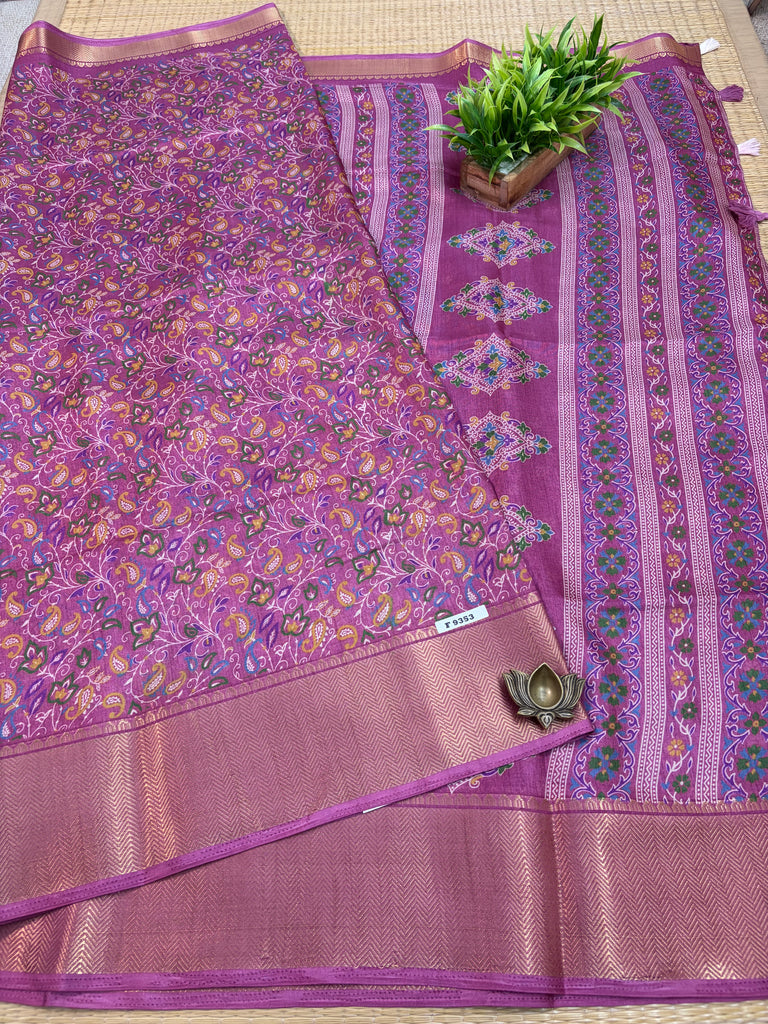 Dola Printed Silk #F9353