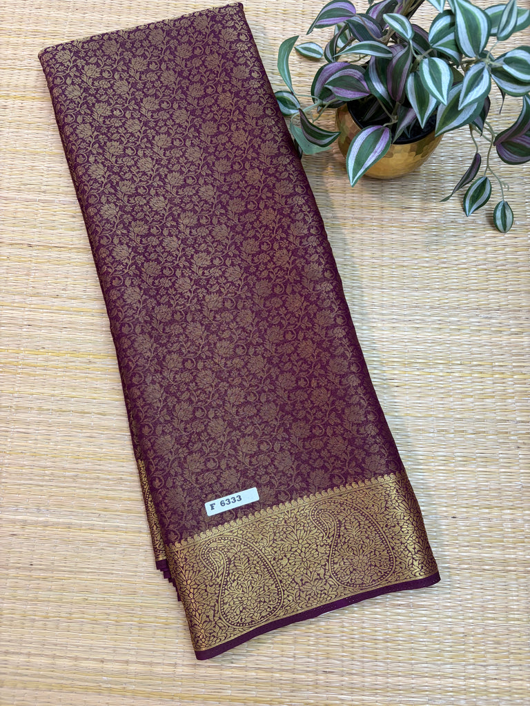 Brocade Semi Georgette #F6333