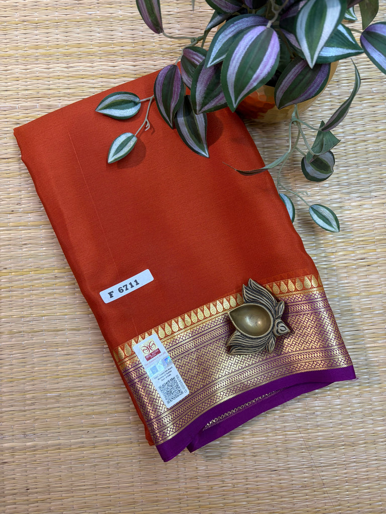 Pure Crepe Silk Saree #F6711