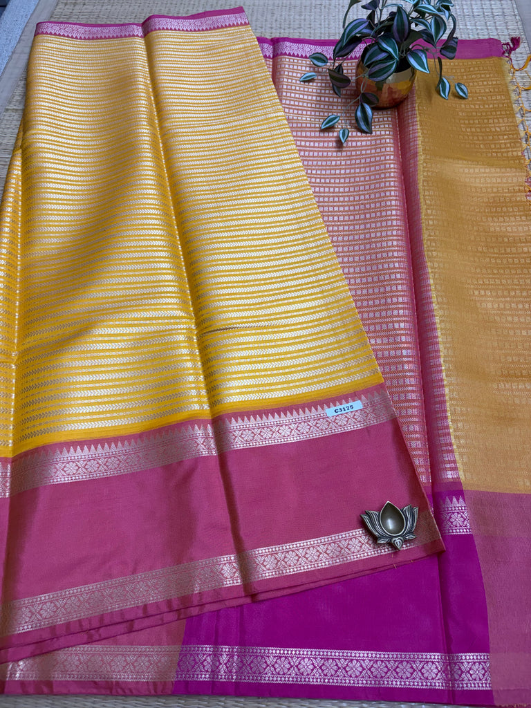 Kora Musline Sarees #C3175