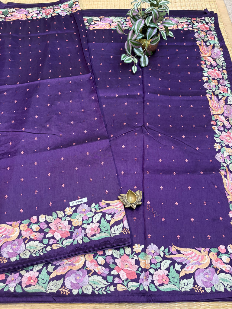 Tussar Silk Sarees #F7202