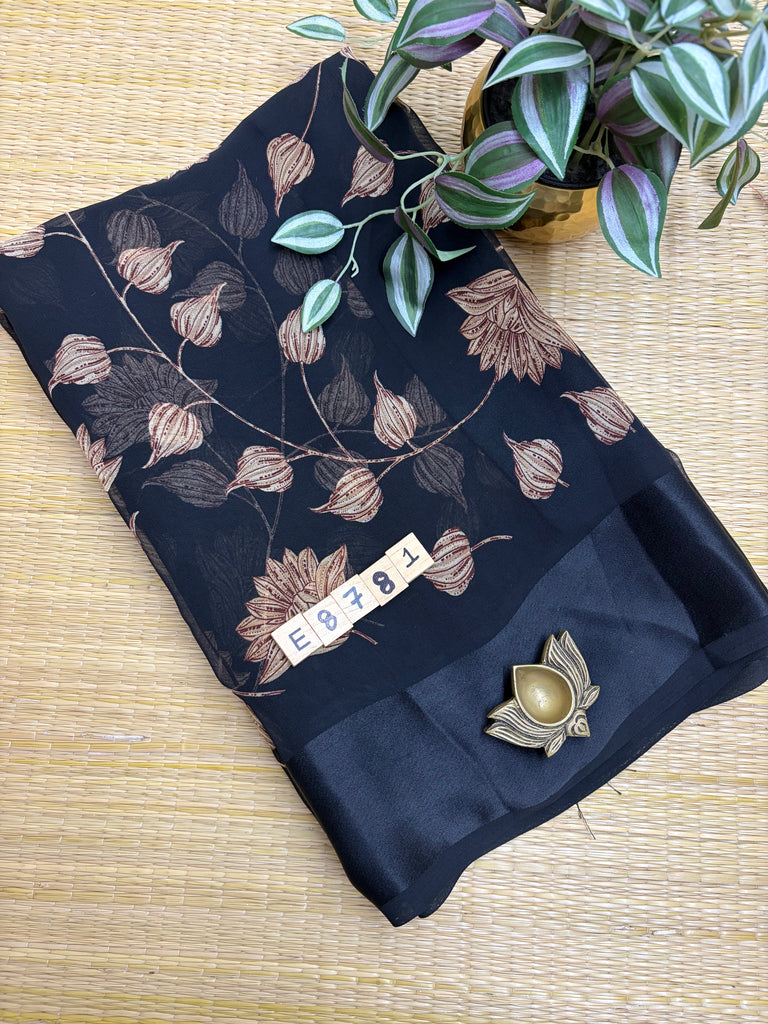 Georgette Sarees #E8781