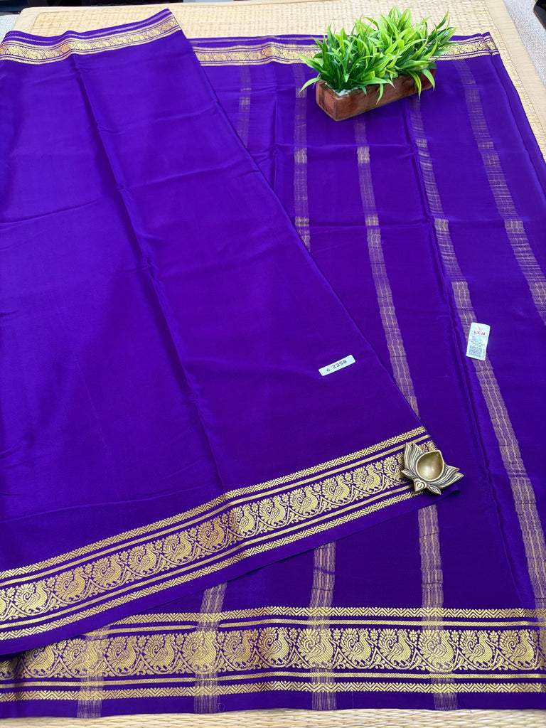 Pure Crepe Silk Saree #G2358