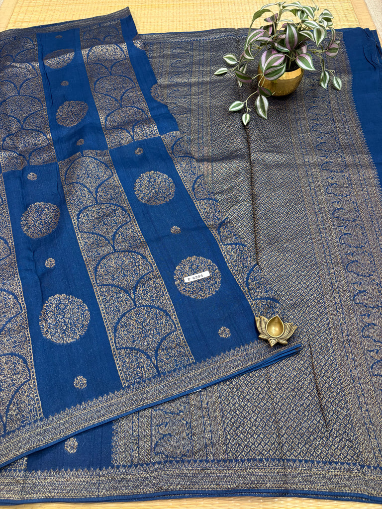 Semi Jute Silk Sarees #F6204