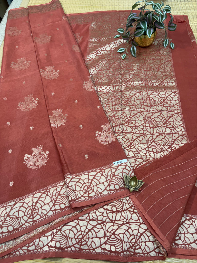 Semi Banarasi Georgette #F4436