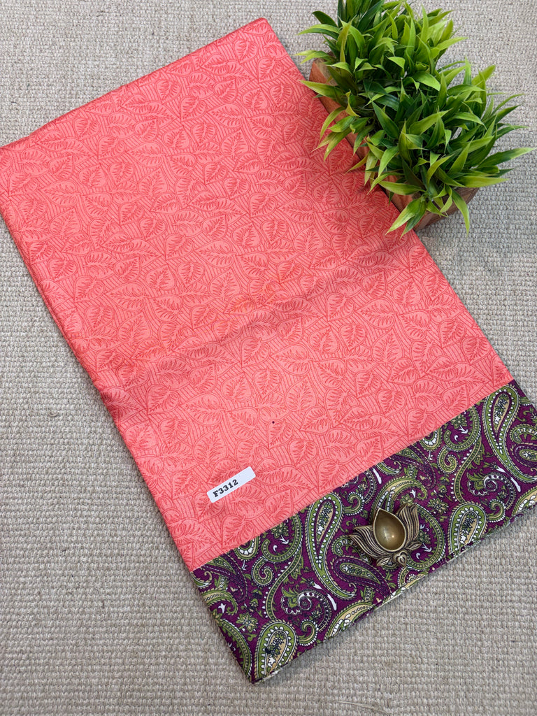 Kashmiri Printed Silk #F3312