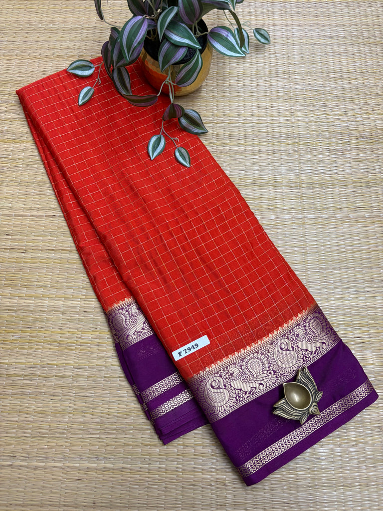 Semi Crepe Sarees # F7949