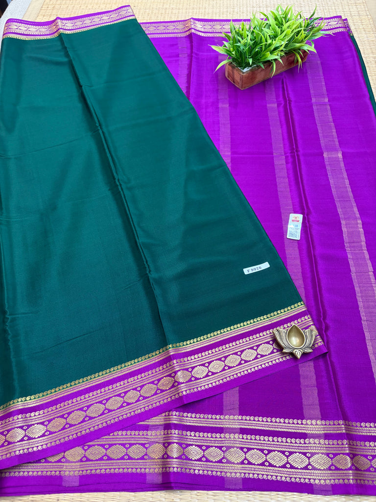Pure Crepe Silk Saree #F9976