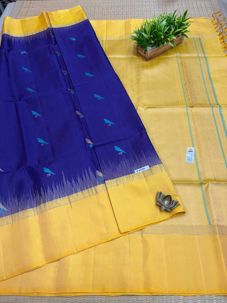 Pure Soft Silk Saree #F8736