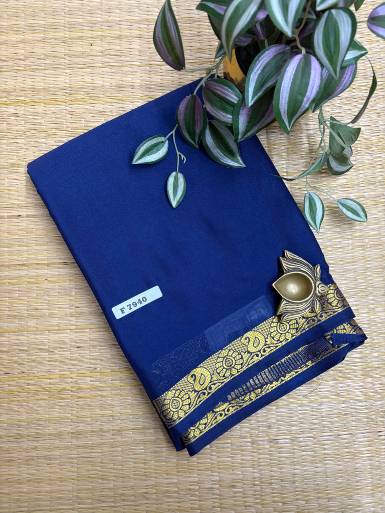 Semi Crepe Sarees # F7940