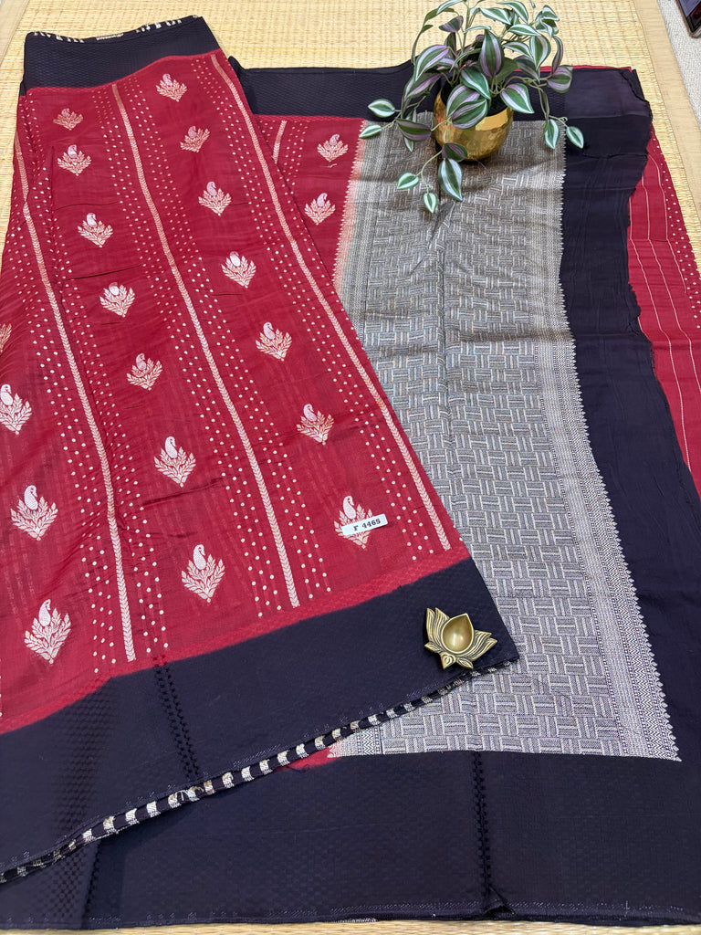 Varanasi Silk Blend Sarees  #F4465