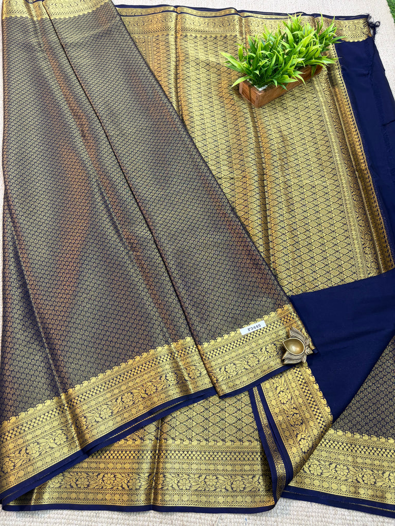 Brocade Semi Georgette #F3445