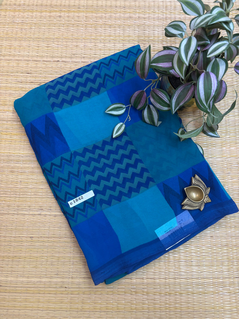 Designer Synthetic Saree#G1842