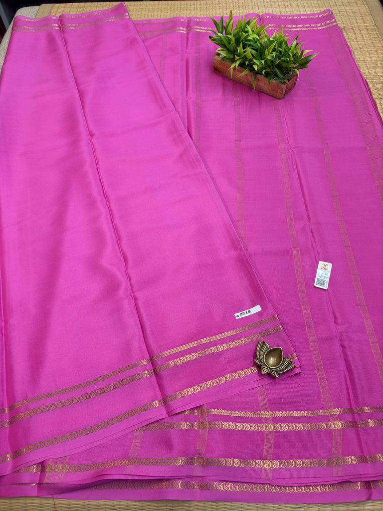 Pure Crepe Silk Saree #G2718