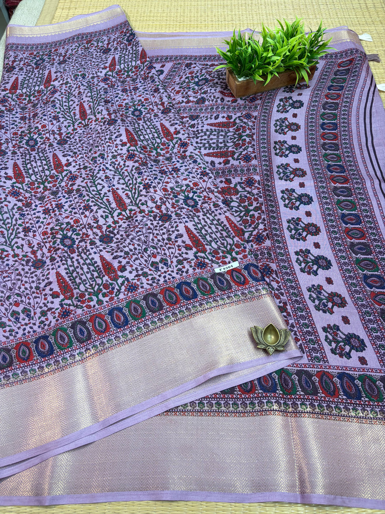 Dola Printed Silk #F9364
