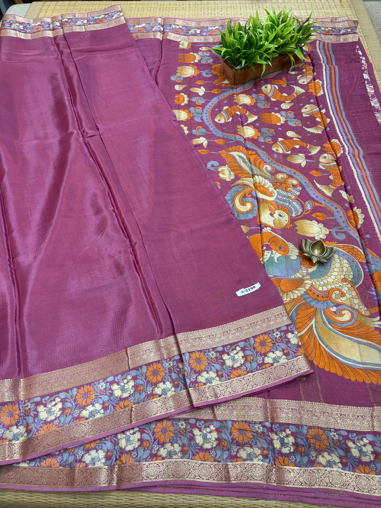 Semi Crepe Sarees #G2190